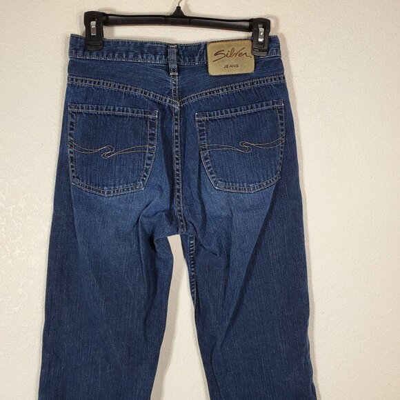 VTG Silver Jeans Co. womens Denim Straight Leg Jeans 29/34 Made In Canada Y2K - Picture 10 of 16